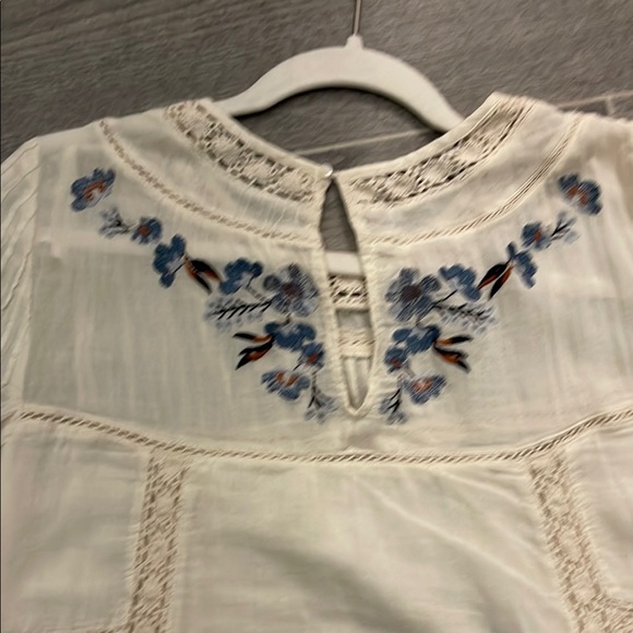 Free People Cream Lace Dress - Picture 7 of 15